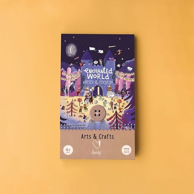 LONDJI 150 STICKERS & POSTER "ENCHANTED"