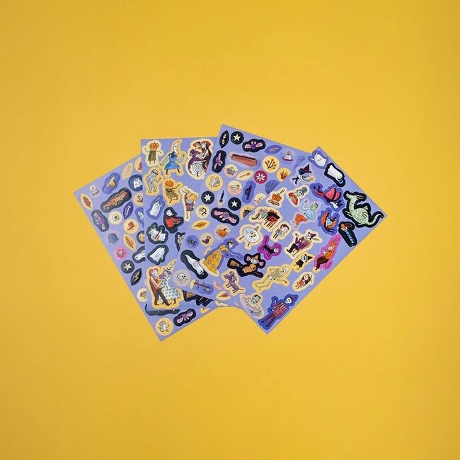 LONDJI 150 STICKERS & POSTER "ENCHANTED"