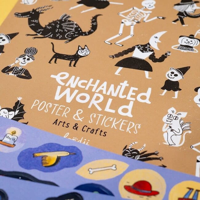 LONDJI 150 STICKERS & POSTER "ENCHANTED"