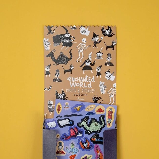 LONDJI 150 STICKERS & POSTER "ENCHANTED"