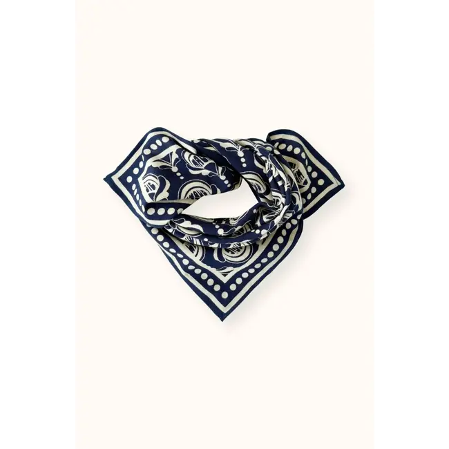 APACHES WONDERFUL NAVY - PETIT FOULARD APACHES MANIKA