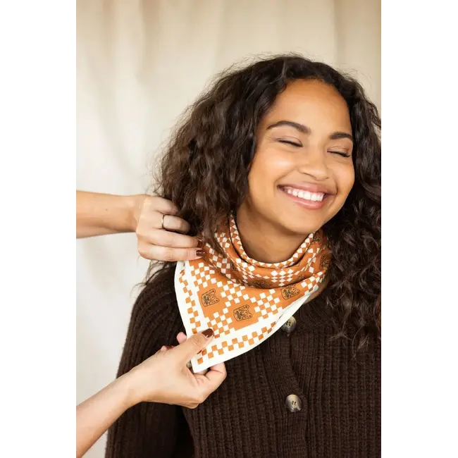 APACHES TIGRO RUST - PETIT FOULARD APACHES MANIKA