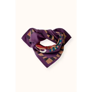 APACHES CORAZON MAUVE - PETIT FOULARD APACHES MANIKA