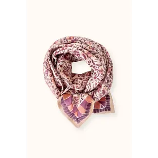 APACHES CACTUS MACADAMIA - GRAND FOULARD APACHES LATIKA