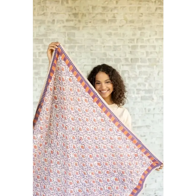 APACHES CACTUS MACADAMIA - GRAND FOULARD APACHES LATIKA