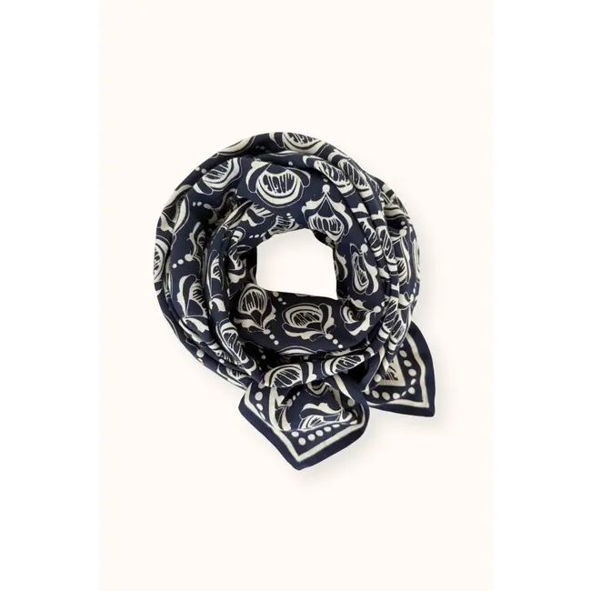 APACHES WONDERFUL NAVY - GRAND FOULARD APACHES LATIKA