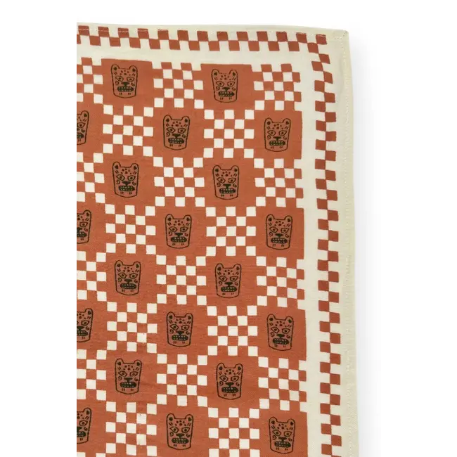 APACHES TIGRO RUST - GRAND FOULARD APACHES LATIKA