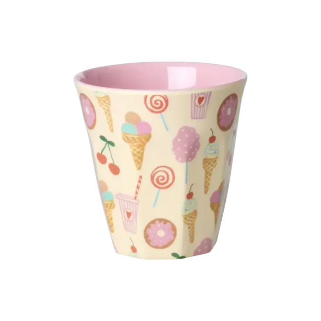 RICE 6 PETITS GOBELETS RICE - FUN FAIR ROSE