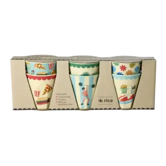 RICE 6 PETITS GOBELETS RICE - FUN FAIR MENTHE