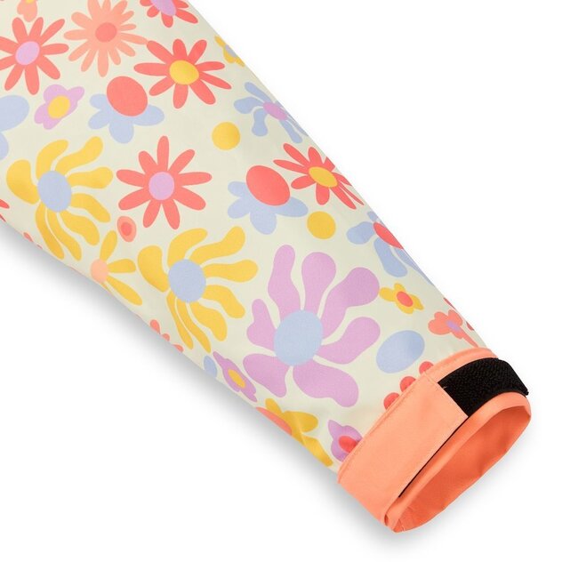 HELLO HOSSY PONCHO DE PLUIE RETRO FLOWERS