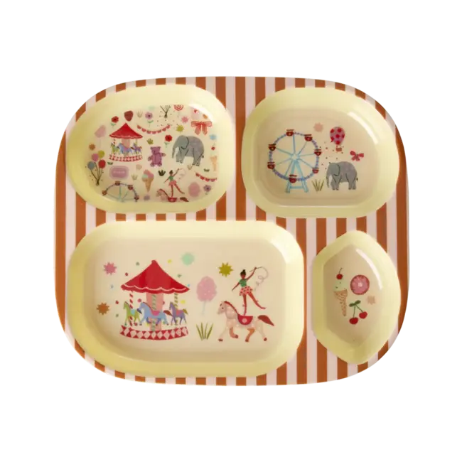 RICE SET VAISSELLE BÉBÉ RICE - FUN FAIR ROSE