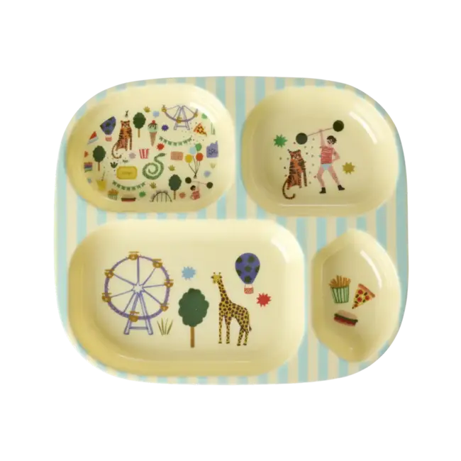 RICE SET VAISSELLE BÉBÉ RICE - FUN FAIR MENTHE