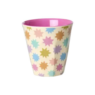 RICE PETIT GOBELET RICE - FUN FAIR ROSE ÉTOILES