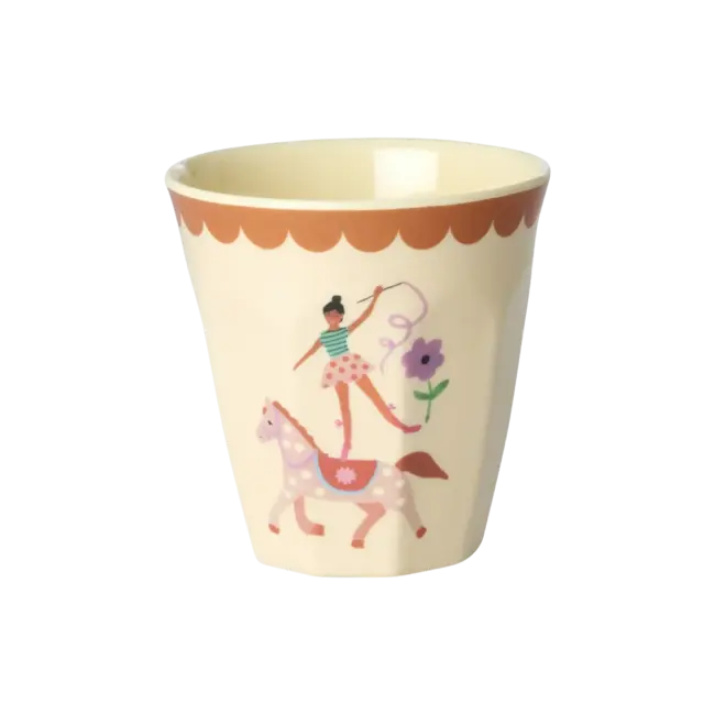 RICE PETIT GOBELET RICE - FUN FAIR ROSE ÉQUILIBRISTE