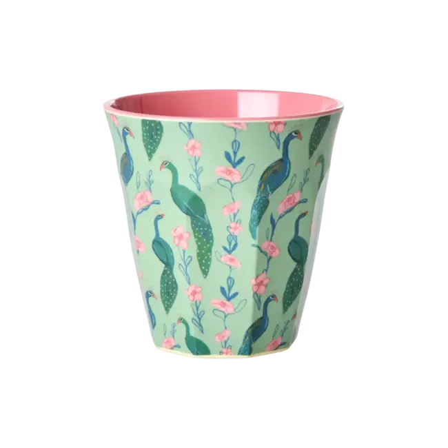 RICE GOBELET MEDIUM RICE - ALL YOU NEED IS PEACOCK POWER