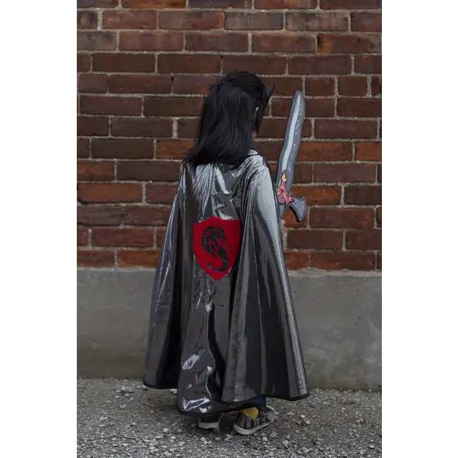 GREAT PRETENDERS DÉGUISEMENT - CAPE & MASQUE RÉVERSIBLE DRAGON / CHEVALIER 4-6ANS