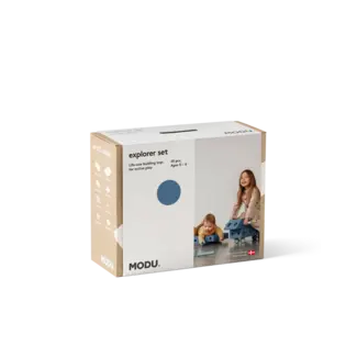 MODU BLOCS DE CONTRUCTION MODU - EXPLORER SET - DEEP BLUE