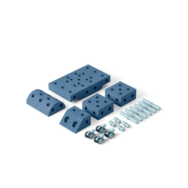MODU BLOCS DE CONTRUCTION MODU - EXPLORER SET - DEEP BLUE