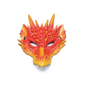 GREAT PRETENDERS DÉGUISEMENT - MASQUE DE DRAGON ROUGE
