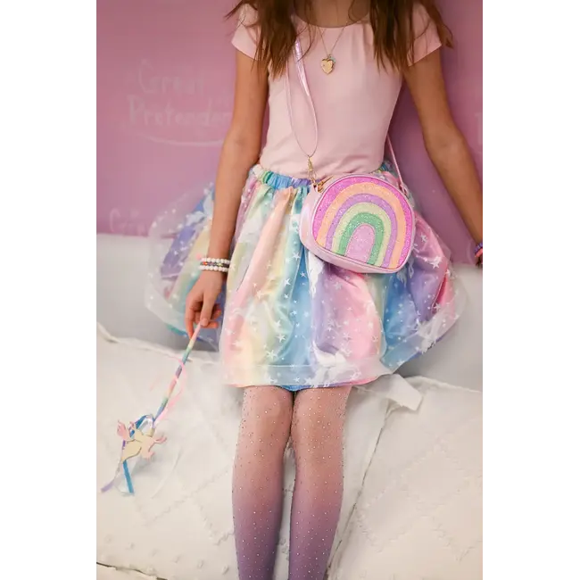 GREAT PRETENDERS DÉGUISEMENT - JUPE & BAGUETTE LICORNE ENCHANTÉE 4-6ANS