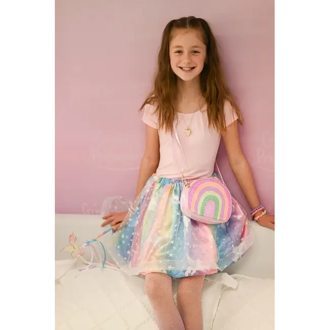 GREAT PRETENDERS DÉGUISEMENT - JUPE & BAGUETTE LICORNE ENCHANTÉE 4-6ANS