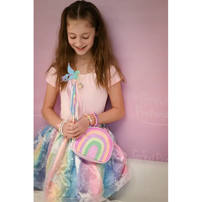 GREAT PRETENDERS DÉGUISEMENT - JUPE & BAGUETTE LICORNE ENCHANTÉE 4-6ANS