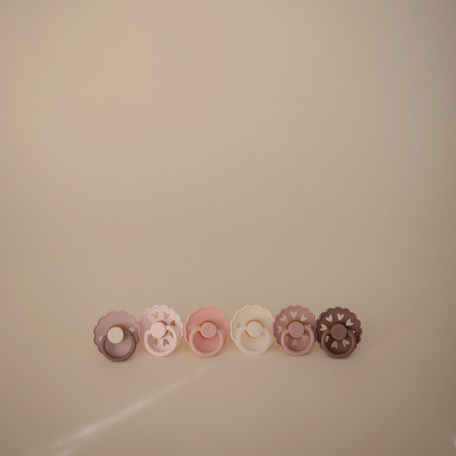 FRIGG STARTER PACK - 6 TÉTINES LATEX TAILLE 1 - BLOOMING LOVE