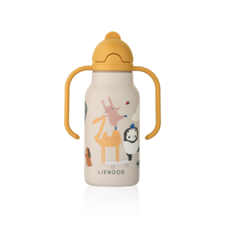 LIEWOOD GOURDE BÉBÉ AVEC ANSES 250ML "KIMMIE" AROUND THE WORLD