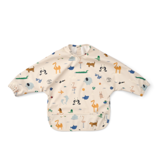 LIEWOOD BAVOIR TABLIER AVEC MANCHES "MERLE" AROUND THE WORLD