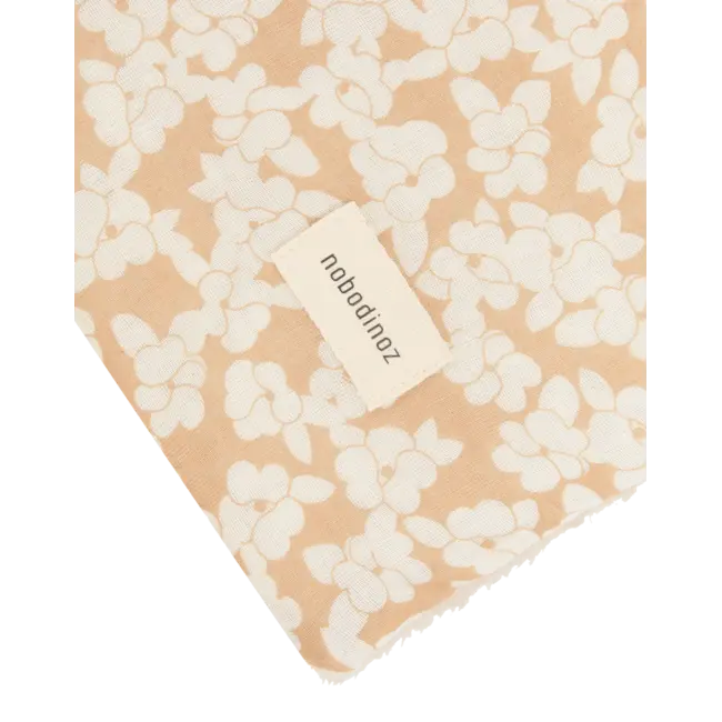 NOBODINOZ COUVERTURE HIVER DOUBLURE POLAIRE - GOLDEN BROWN SAKURA