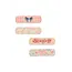 KONGES SLOJD BOITE DE 24 PANSEMENTS "KISS AND COMFORT" PINK MIX