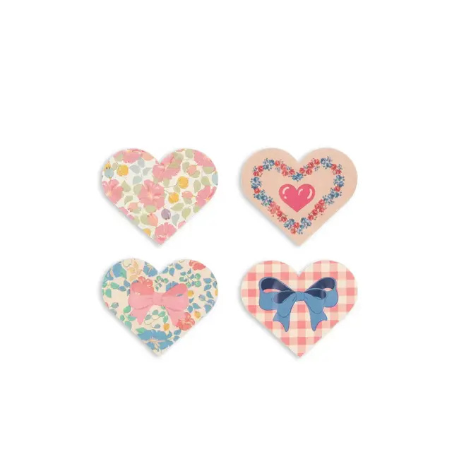 KONGES SLOJD BOITE DE 24 PANSEMENTS "KISS AND COMFORT" PINK MIX