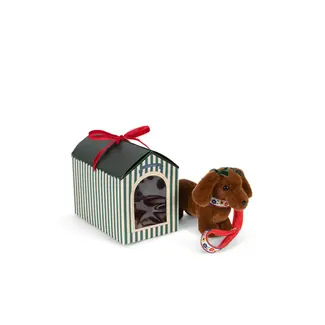 KONGES SLOJD PELUCHE CHIEN & SA NICHE
