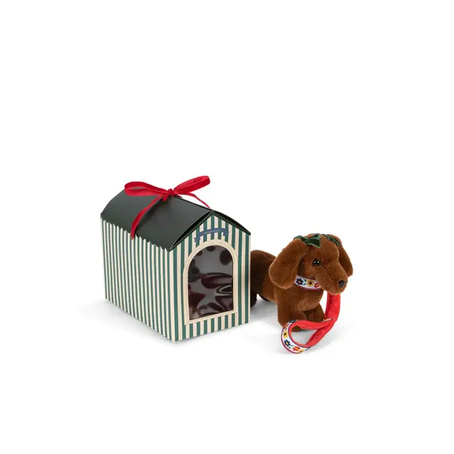 KONGES SLOJD PELUCHE CHIEN & SA NICHE