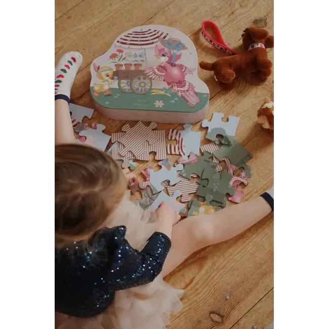 KONGES SLOJD PELUCHE CHIEN & SA NICHE