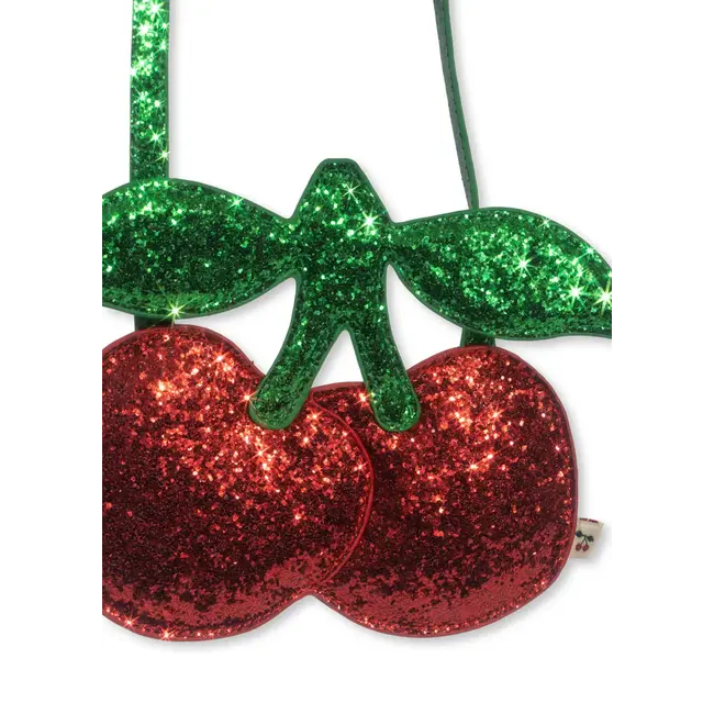 KONGES SLOJD SAC BANDOULIÈRE À PAILLETTES - BARBADOS CHERRY