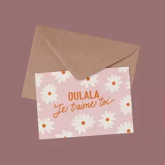 LES PETITES DATES CARTE - OUH LÀ LÀ JE T'AIME TOI LES PETITES DATES CARTE - OUH LÀ LÀ JE T'AIME TOI