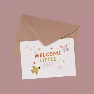 LES PETITES DATES CARTE - WELCOME LITTLE ONE LES PETITES DATES CARTE - WELCOME LITTLE ONE