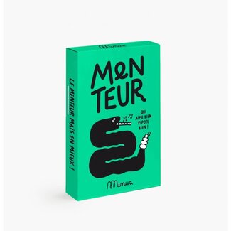 MINUS EDITIONS JEU DE CARTE - LE MENTEUR MINUS EDITIONS JEU DE CARTE - LE MENTEUR