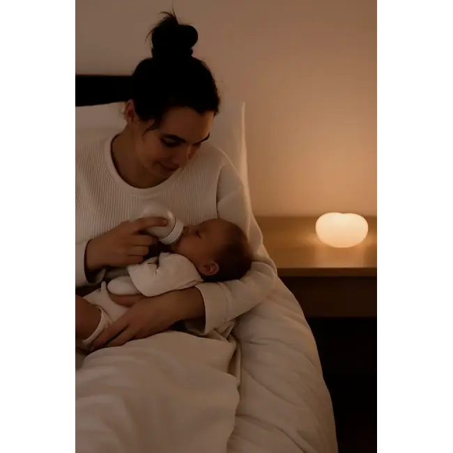 FLOW VEILLEUSE D'ALLAITEMENT COEUR RUBY - GRIS