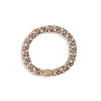 KKNEKKI ÉLASTIQUE KKNEKKI - MIX TEAL NOUGAT GLITTER