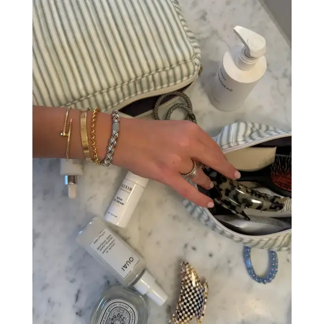 KKNEKKI ÉLASTIQUE KKNEKKI - MIX TEAL NOUGAT GLITTER