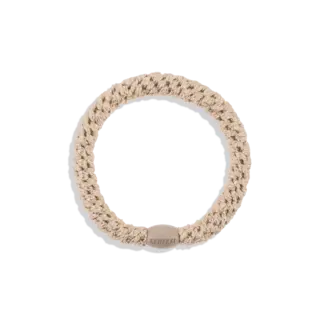 KKNEKKI ÉLASTIQUE KKNEKKI - PLAIN BEIGE GLITTER