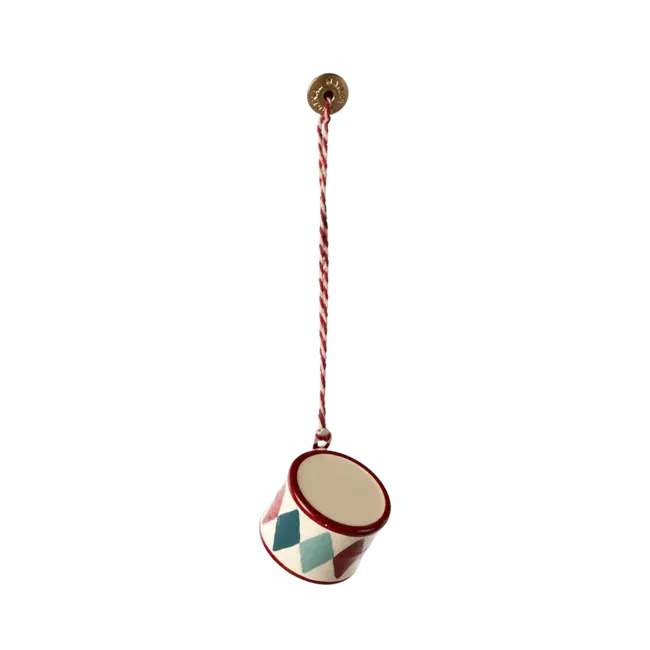 MAILEG SUSPENSION MÉTAL NOËL - PETIT TAMBOUR ROUGE
