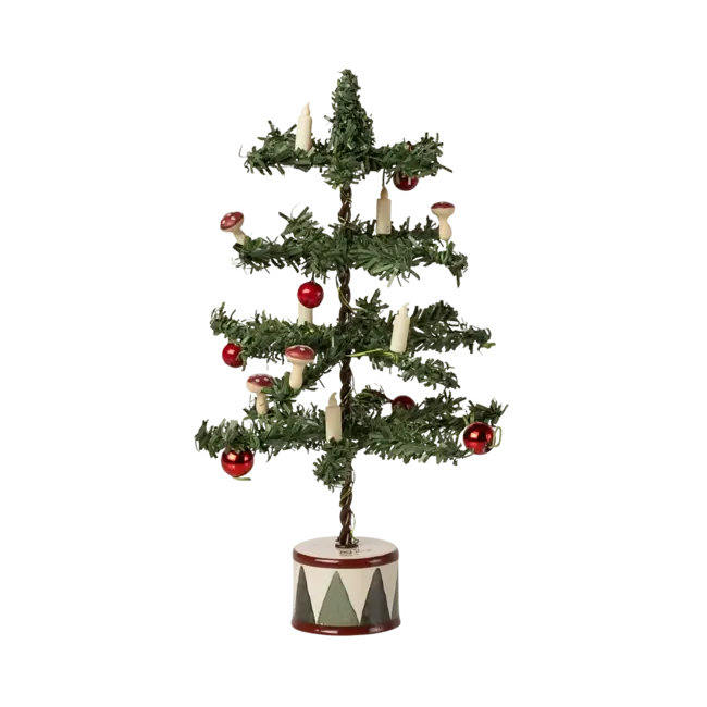 MAILEG SAPIN DE NOËL LUMINEUX RECHARGEABLE POUR SOURIS