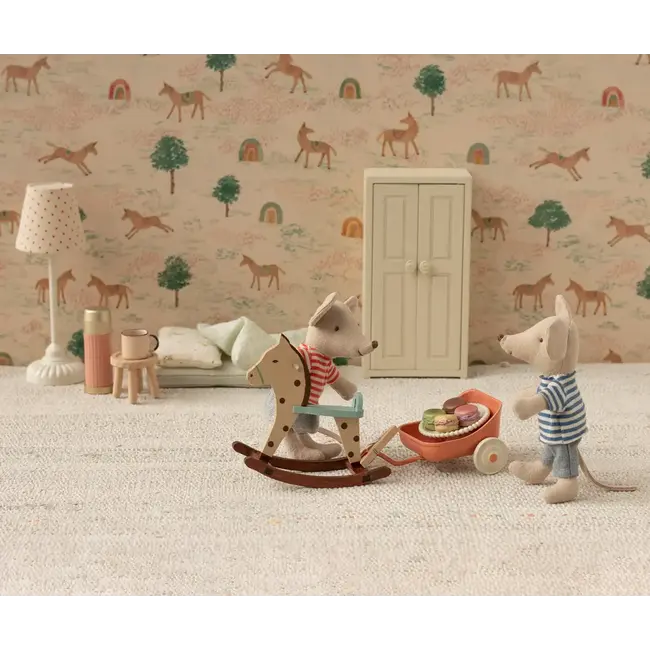 MAILEG LAMPE SUR PIED VINTAGE 14CM POUR SOURIS MAILEG - SABLE