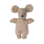 MAILEG BÉBÉ SOURIS 6CM - ET SON COUFFIN - ROSE