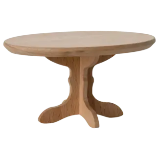 MAILEG TABLE À MANGER OVAL BOIS NATURE POUR SOURIS