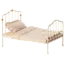 MAILEG LIT DOUBLE MÉTAL VINTAGE BLANC - POUR PARENTS SOURIS