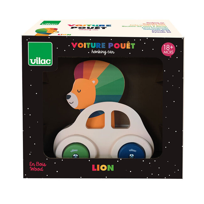 VILAC VOITURE KLAXON LION - ANDY WESTFACE